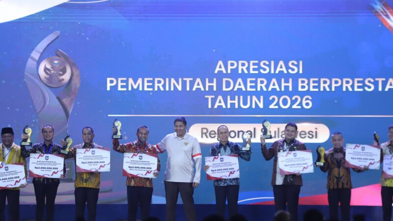 Ini dia Daerah se-Sulawesi Penerima Penghargaan Kemendagri!