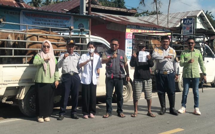 H-1 Idul Adha 1447 H: Pemkab Konawe Selatan Perketat Tiga Pos Terpadu, Pastikan Seluruh Ternak Melintas Miliki SKKH dan Sumbang PAD