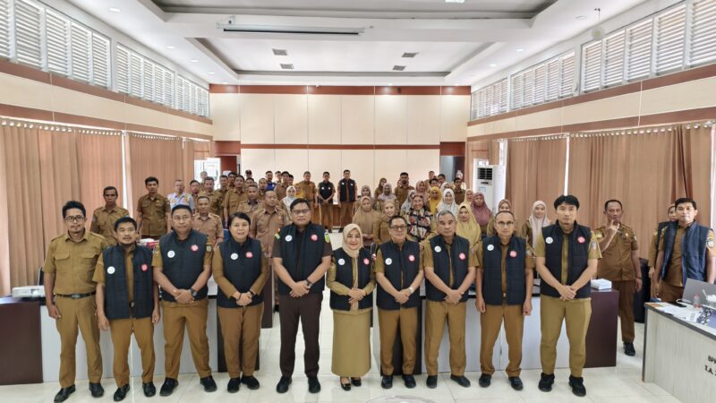 Survei Penilaian Integritas dan Gratifikasi Merah, Inspektorat Konsel Gelar Sosialisasi Antikorupsi