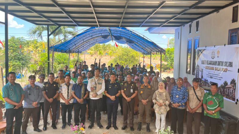 Dukung Kesejahteraan Masyarakat dan Peringati Hari Adhyaksa, Bupati Irham Hadiri Launching Program BSPS 500 Unit Rumah di Konsel