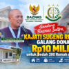 Gandeng Baznas Sultra, Kajati Sugeng Riyanta Galang Donasi Rp10 Miliar untuk Bedah 200 Rumah di Sultra