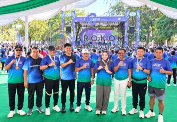 Bupati Konsel Apresiasi Adhyaksa Run 2026, Ajak Warga Gotong Royong Bedah Rumah