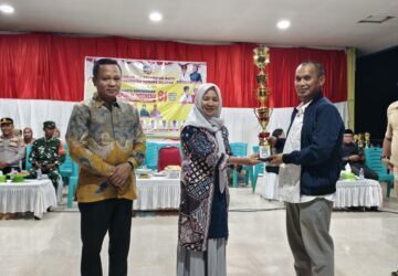 Mewakili Bupati Konsel, Staf Ahli Setda Riswan Mangidi Resmi Tutup Porseni Hari Jadi ke-20 dan HUT ke-81 RI Kecamatan Baito