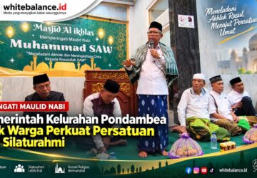 Peringati Maulid Nabi, Pemerintah Kelurahan Pondambea Ajak Warga Perkuat Persatuan dan Silaturahmi